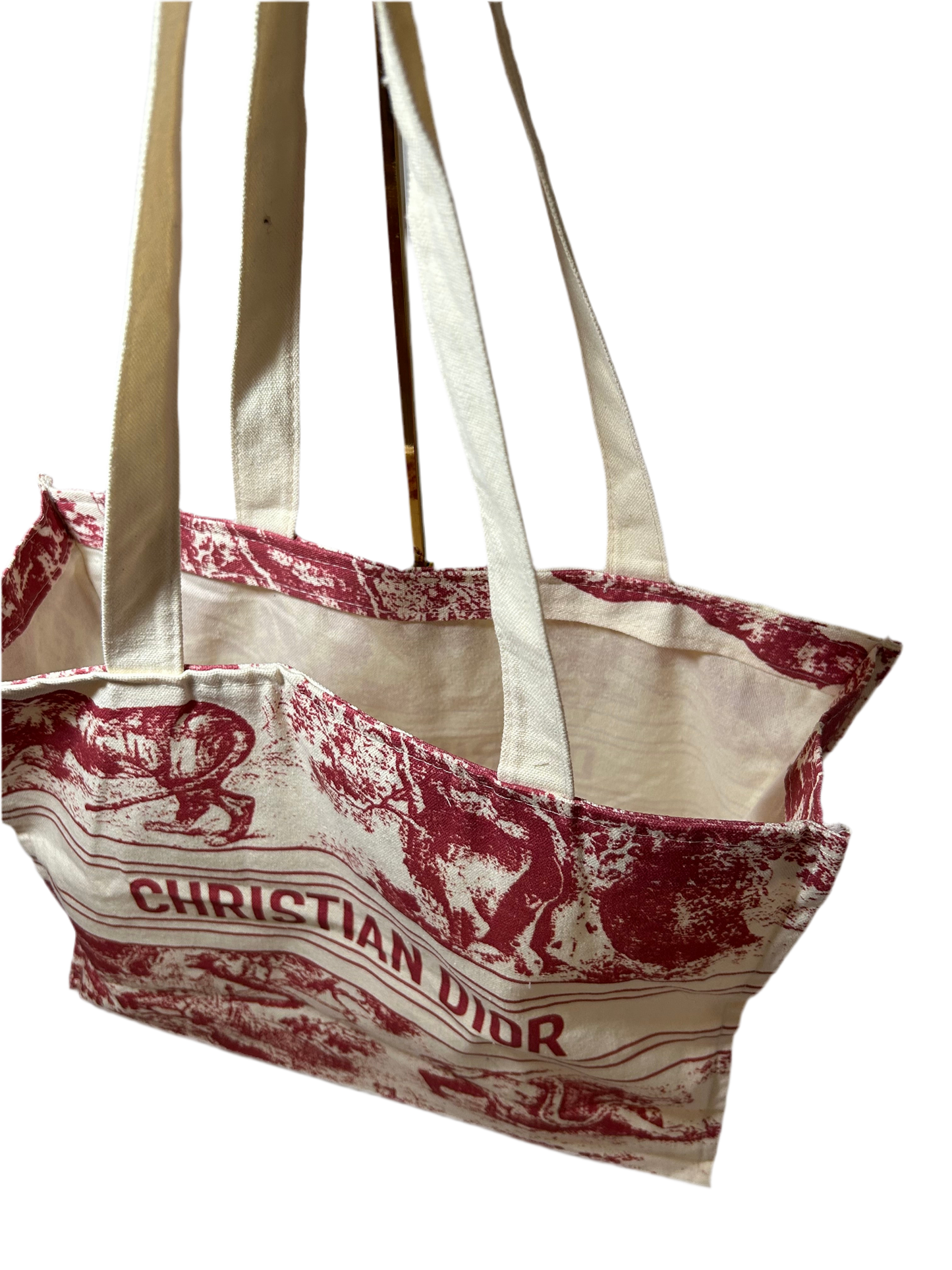 DIOR RIVIÈRA VIP TOTE BURGUNDY